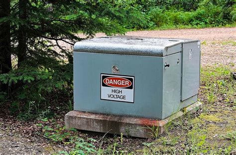 What Is The Big Green Electrical Box In My Yard 